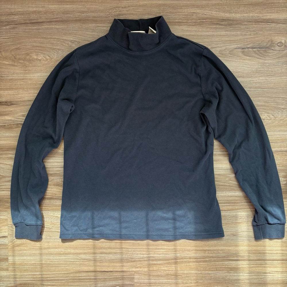 L.L. Bean Unisex Charcoal Turtleneck Sweater
